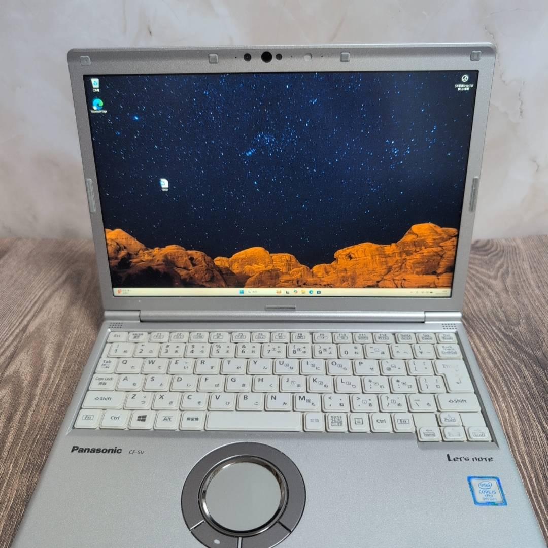 第8世代【core-i5】レッツノートCF-SV7 Win11 カメラSSD搭載