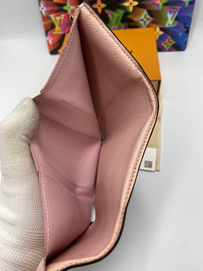 ルイヴィトン モノグラム ポルトフォイユ ヴィクトリーヌ 三つ折り財布