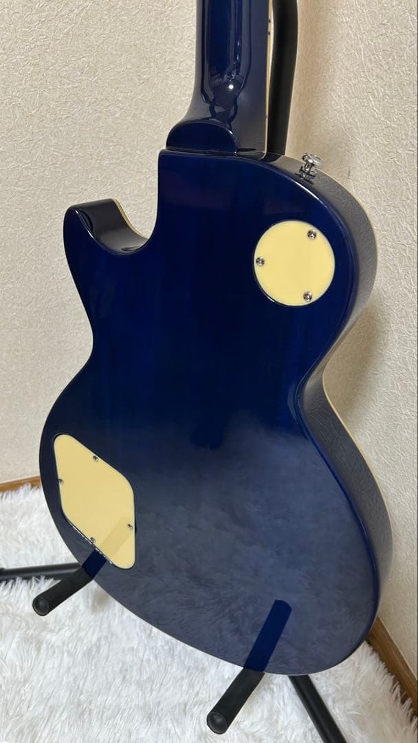 ギター GrassRoots G-LP-STD-See Thru Blue