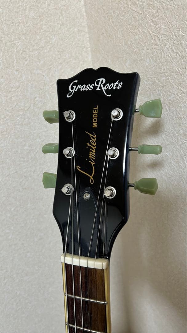 ギター GrassRoots G-LP-STD-See Thru Blue