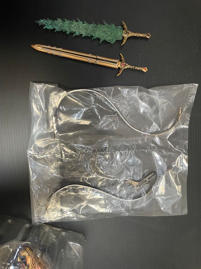 黄金騎士ガロ 冴島鋼牙　魔導馬ゴウテン　竜陣ガロ　パーツセット