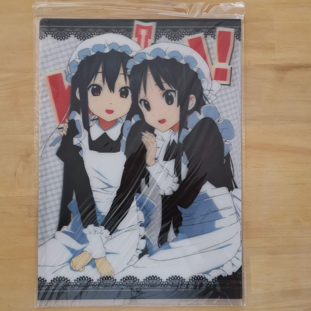 けいおん　A4サイズ3Dクリアファイル 4枚組