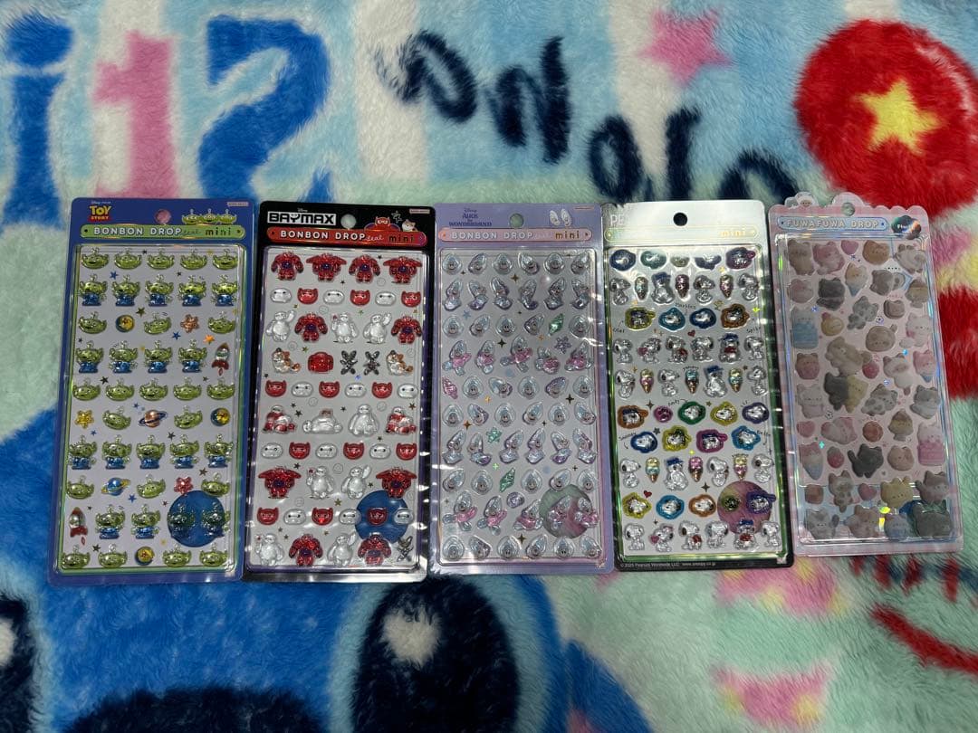 ボンボンドロップシール　シールまとめ売り25枚