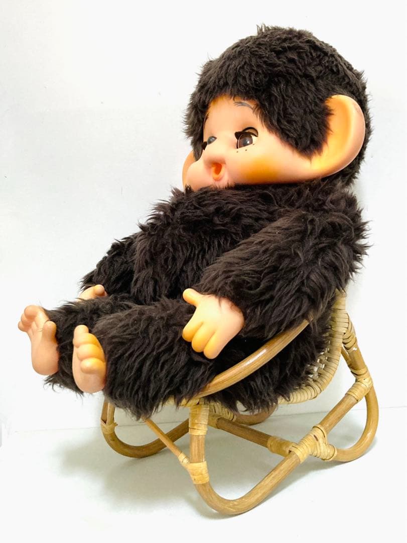 【貴重】希少プレミア『大助くん』廃番コレクション品／木製椅子付／美品／モンチッチ