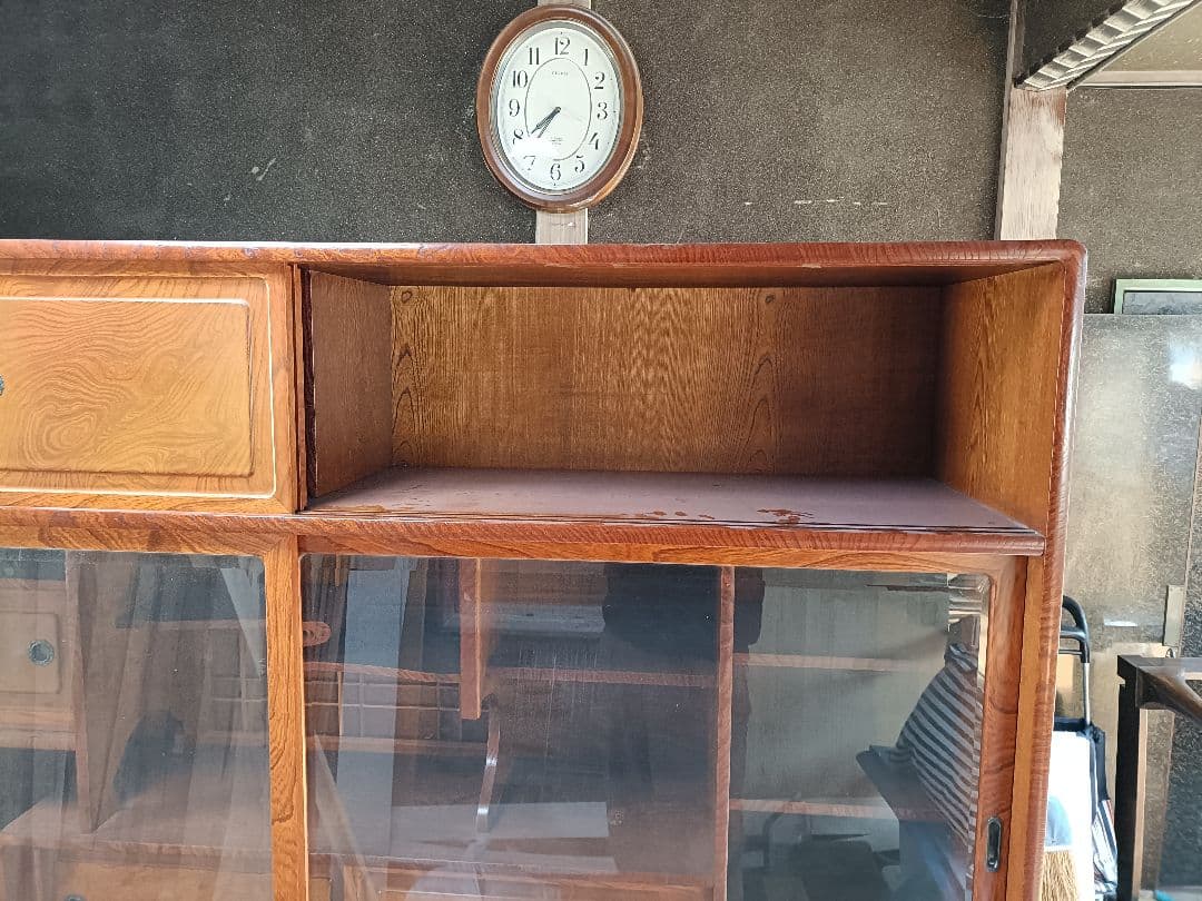 茶箪笥 木製ディスプレイキャビネット