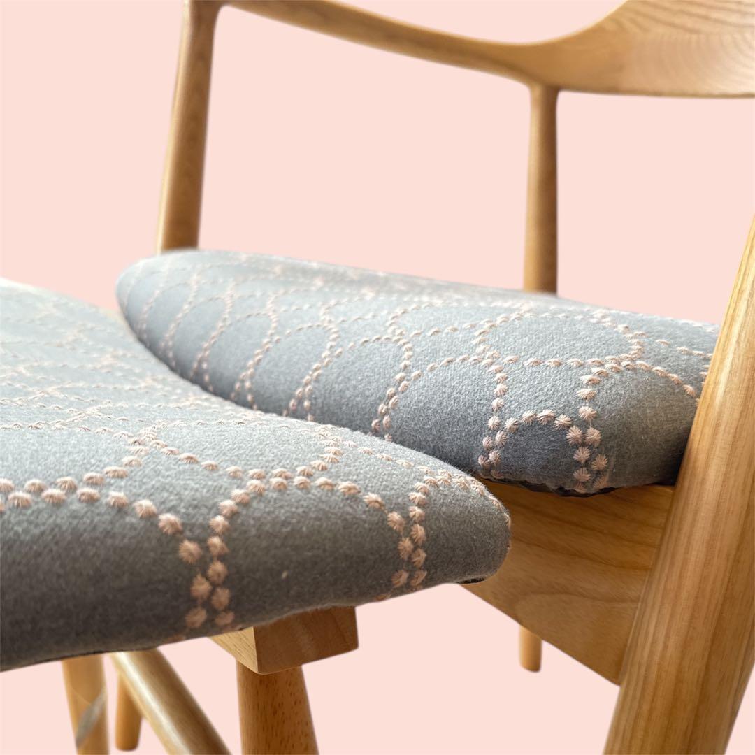 ミナペルホネン生地使用イス　オーダーお品物