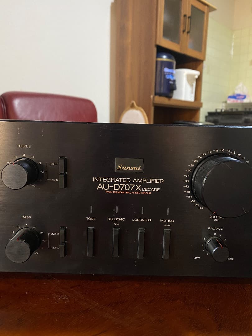 山水電気 サンスイ AU-D707X DECADE プリメインアンプ