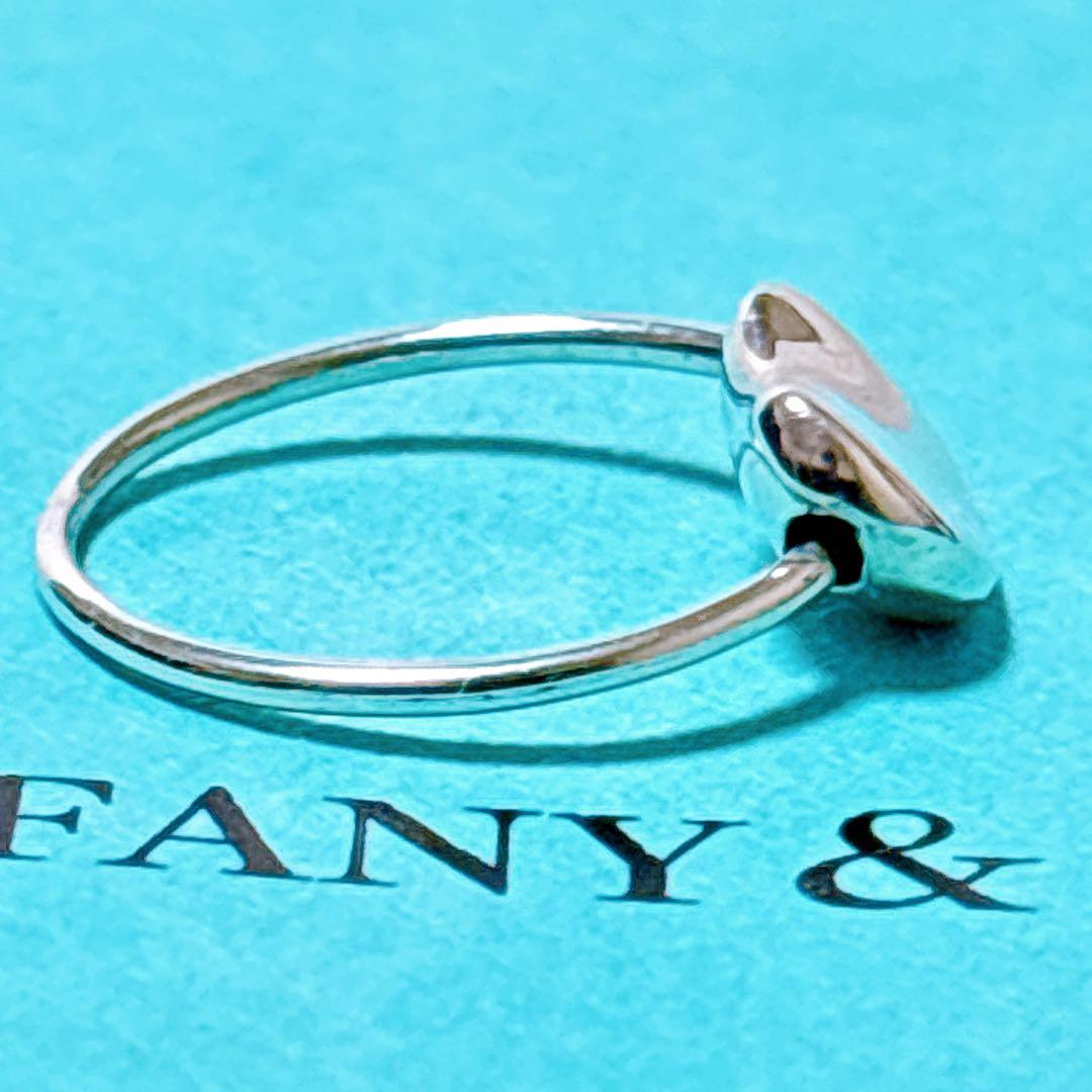【美品】12号 TIffany ティファニー ビーン 豆 リング シルバー925