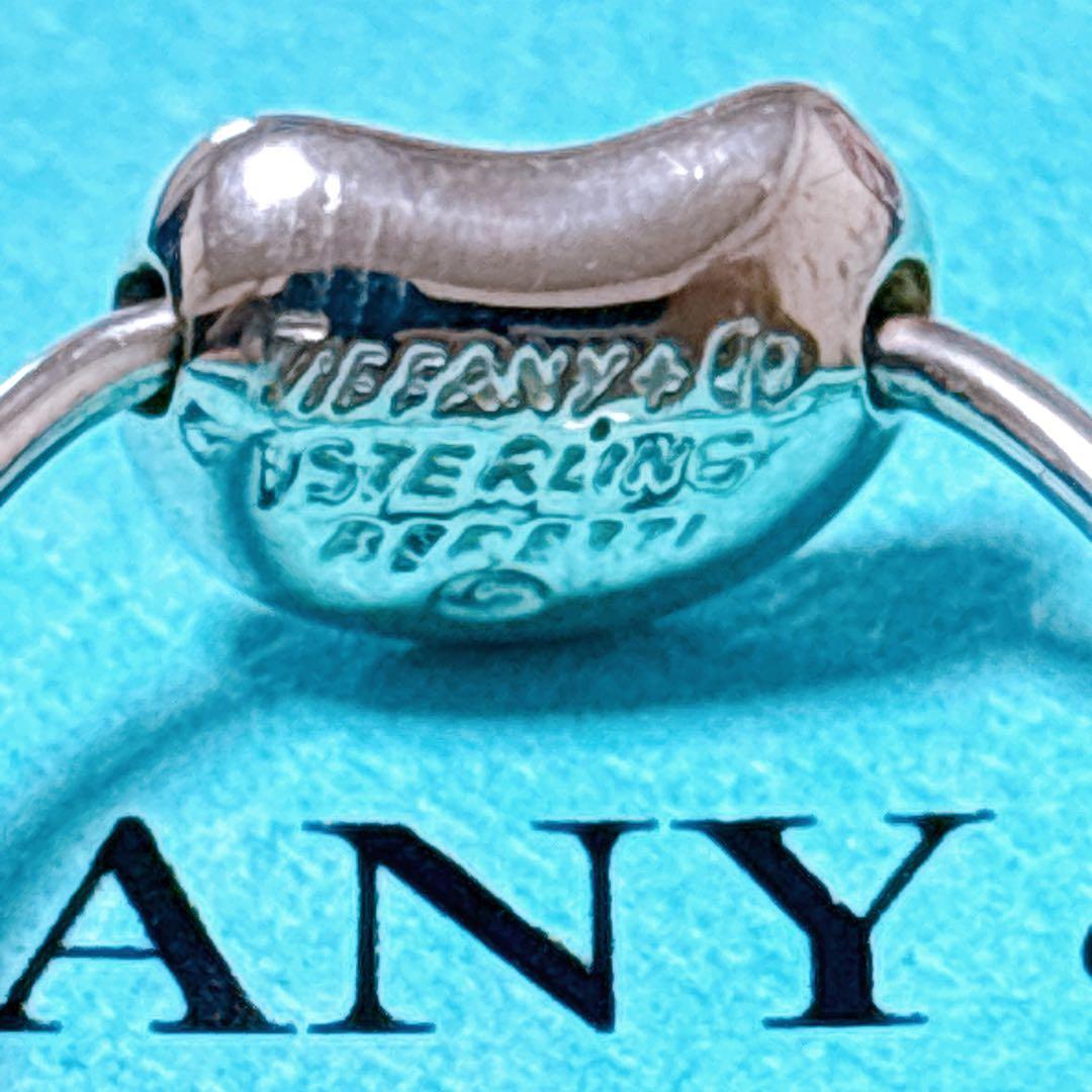 【美品】12号 TIffany ティファニー ビーン 豆 リング シルバー925