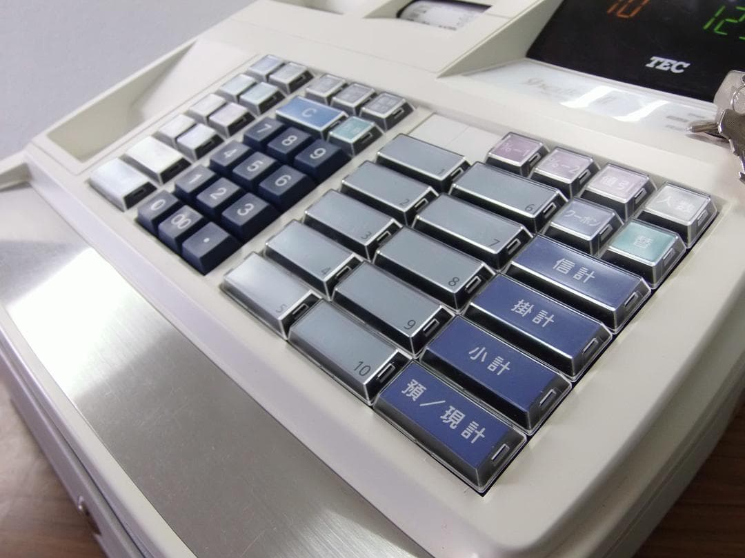 設定無料 東芝TEC MA-550 レジスター 10部門 250705