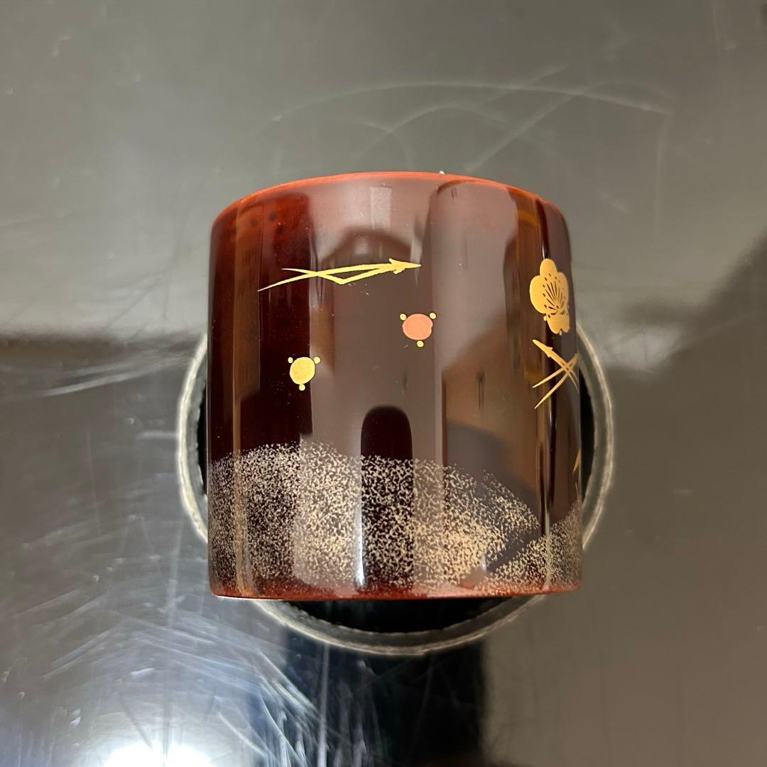 松竹梅蒔絵金輪寺茶器　茶道具懐石茶箱鵬雲斎坐忘斎淡々斎即中斎而妙斎香合水指棗茶碗