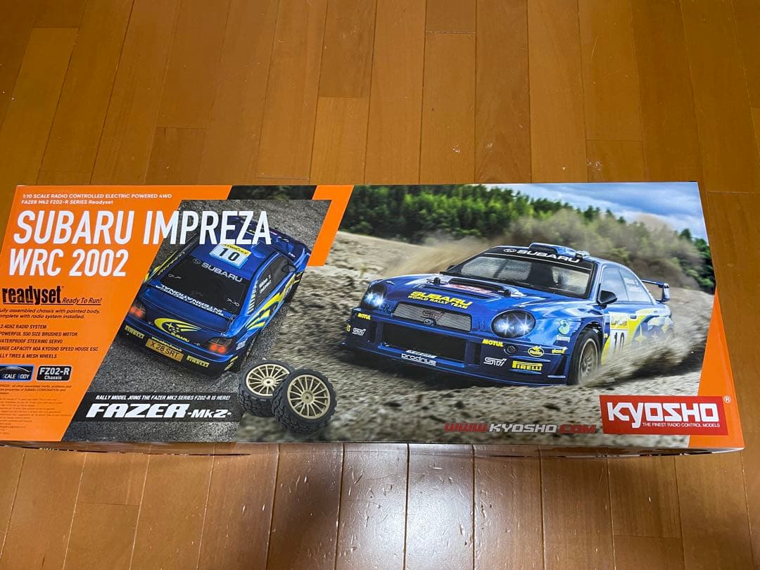 【新品未開封】フェーザー Mk2 スバル インプレッサ WRC 2002 ラリー