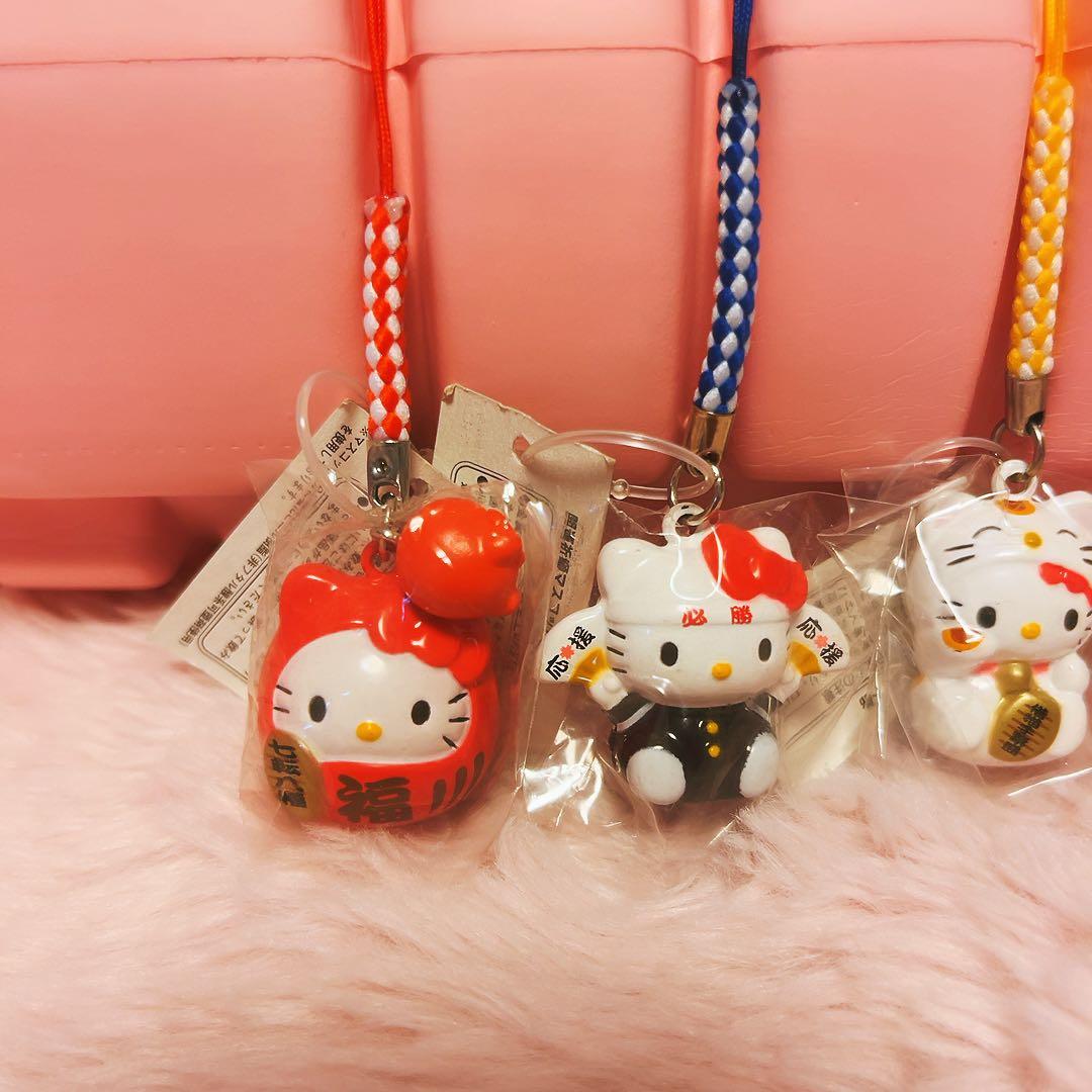 希少レア　ハローキティ　開運祈願　マスコット　鈴　2007 サンリオ　平成レトロ
