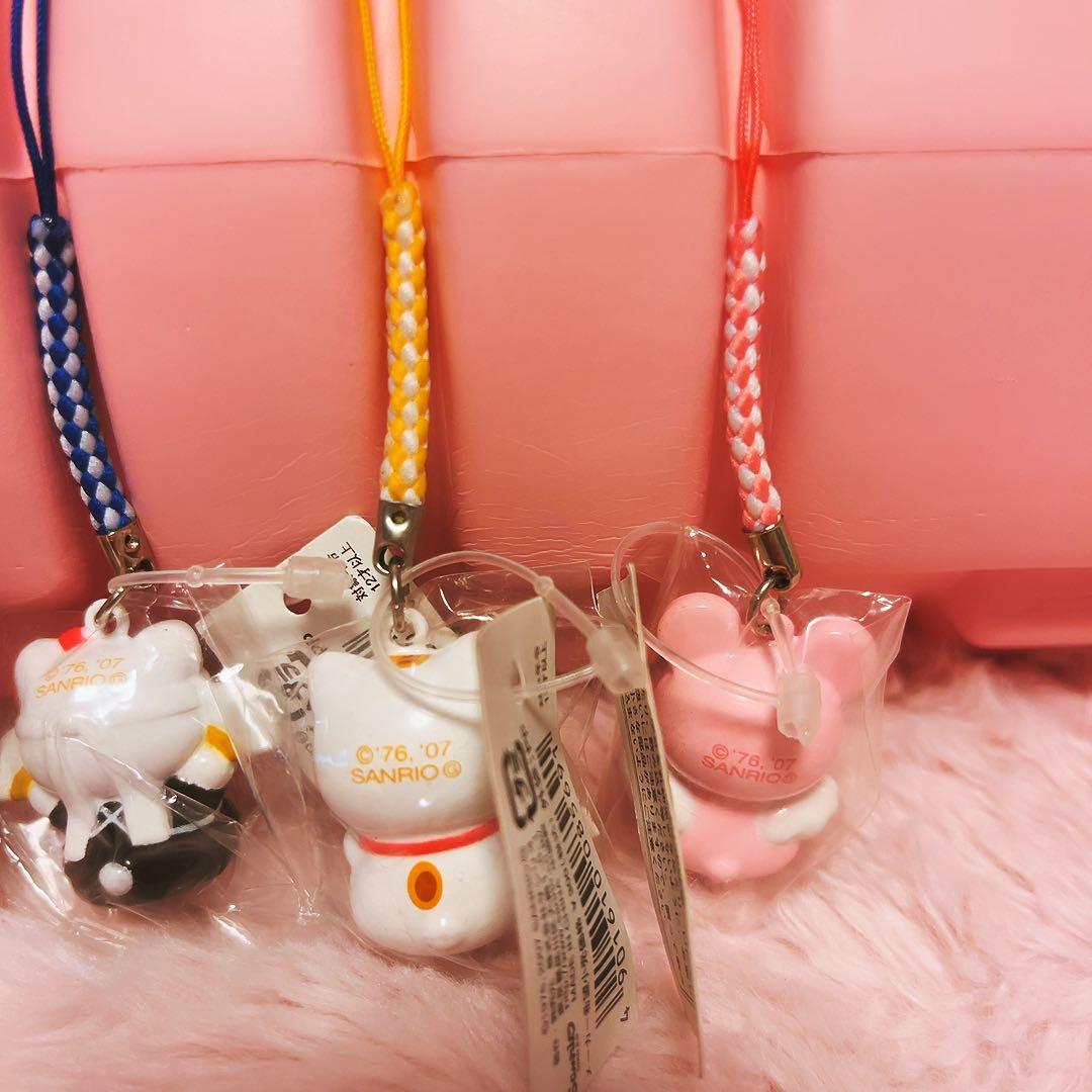 希少レア　ハローキティ　開運祈願　マスコット　鈴　2007 サンリオ　平成レトロ