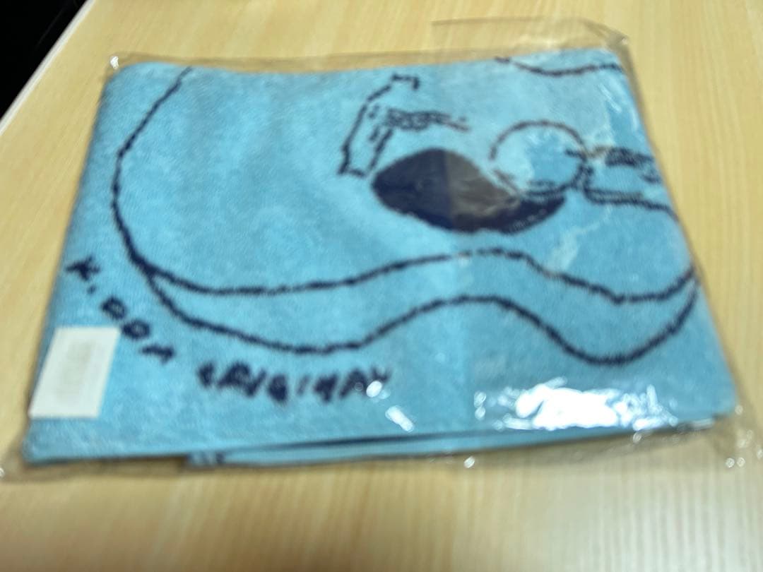 小田和正ツアーグッズ　3点 麦わらクマさん、Tシャツ、マフラータオル