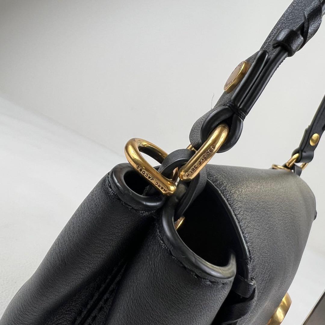 【美品✨2way】マークジェイコブス ショルダーバッグ NOHO 本革 ブラック