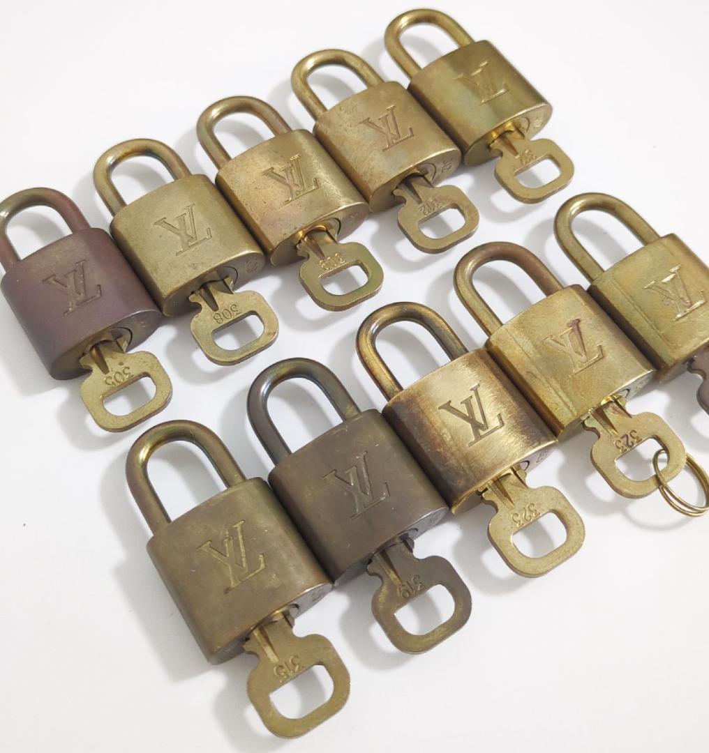 ルイヴィトン パドロック/南京錠 10個セット キー各1本付
