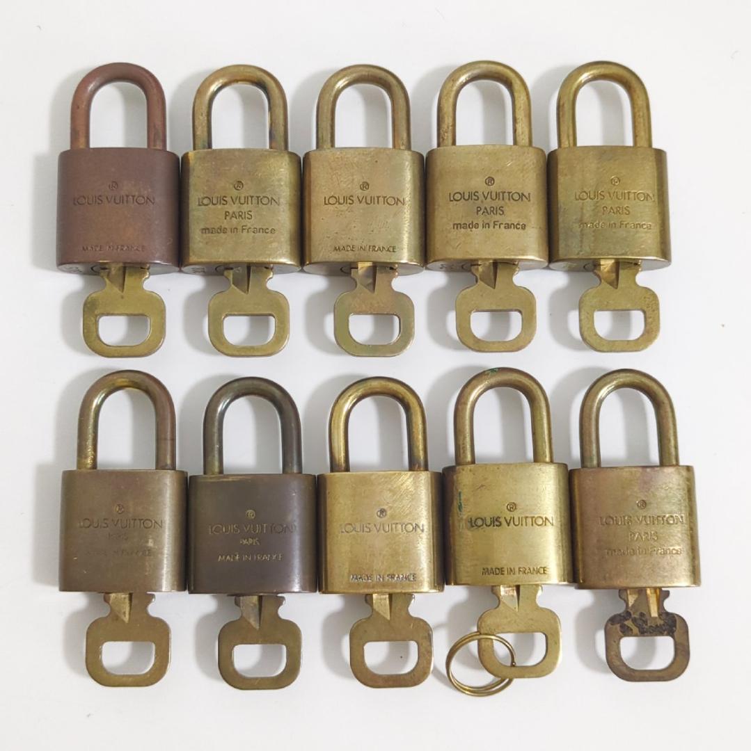 ルイヴィトン パドロック/南京錠 10個セット キー各1本付