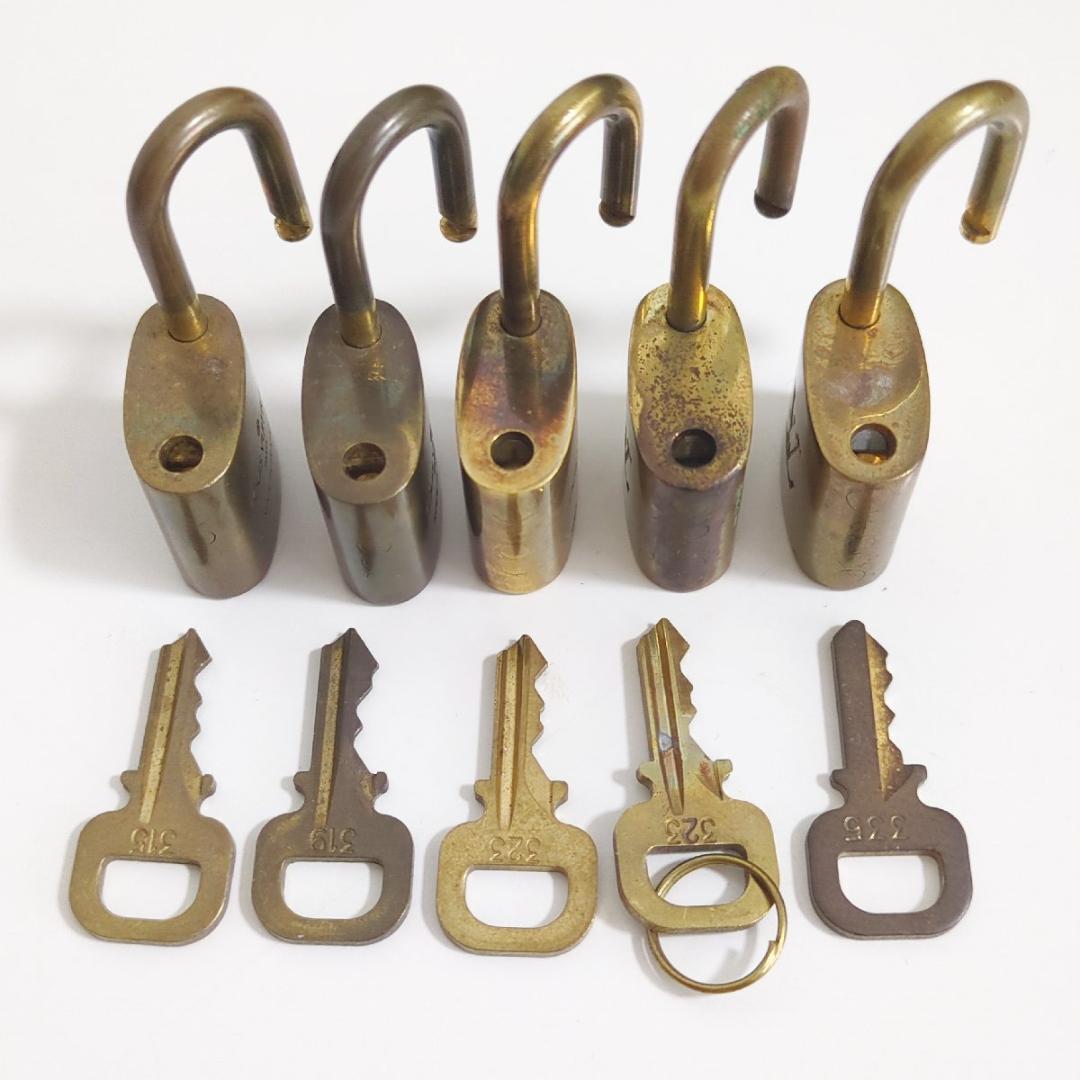 ルイヴィトン パドロック/南京錠 10個セット キー各1本付