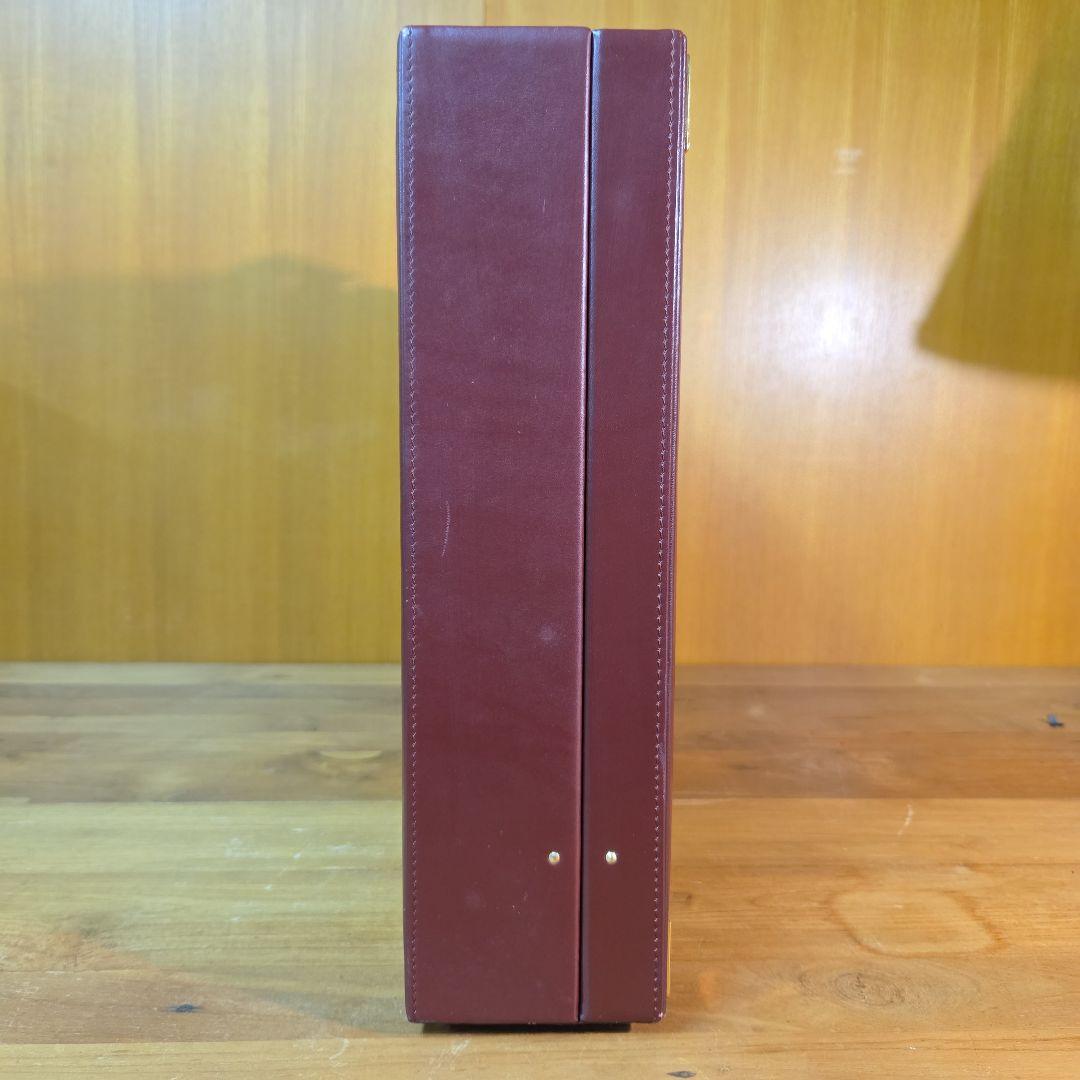 Cartierカルティエ マストライン アタッシュケース バーガンディボルドー