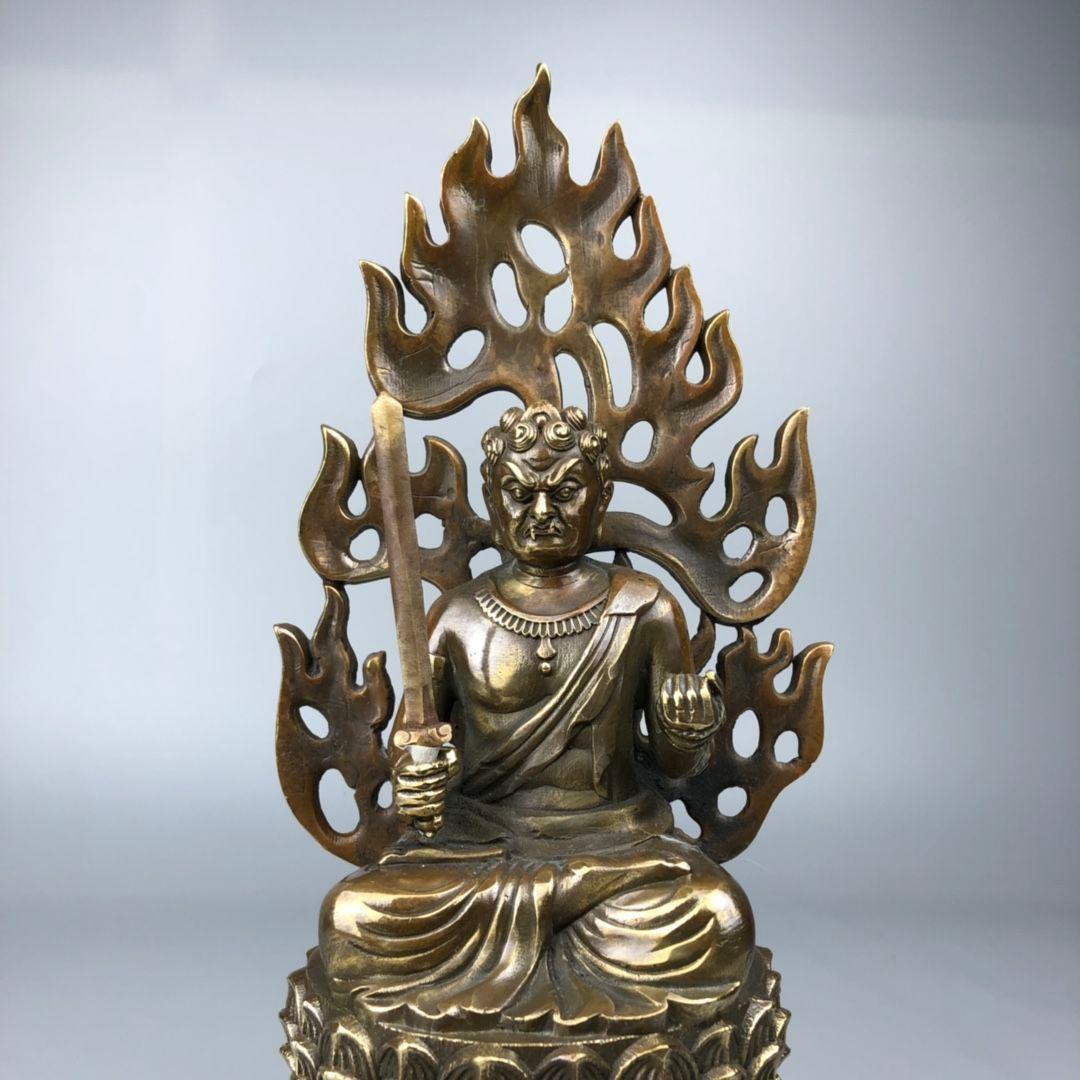 不動明王 仏像 工芸品 美術品 置物