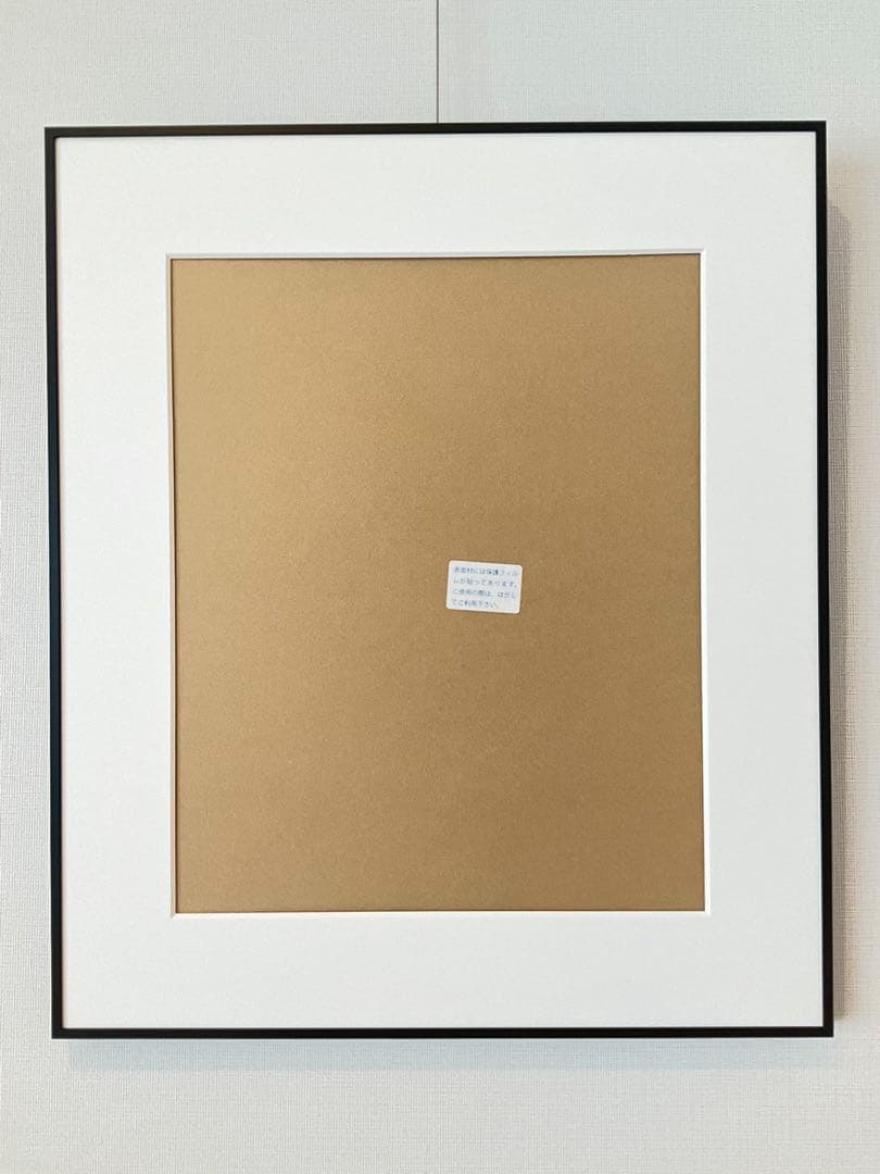 【写真用額縁】12%オフ美品16000円/4点 ハクバ 半切黒 ホワイトマット