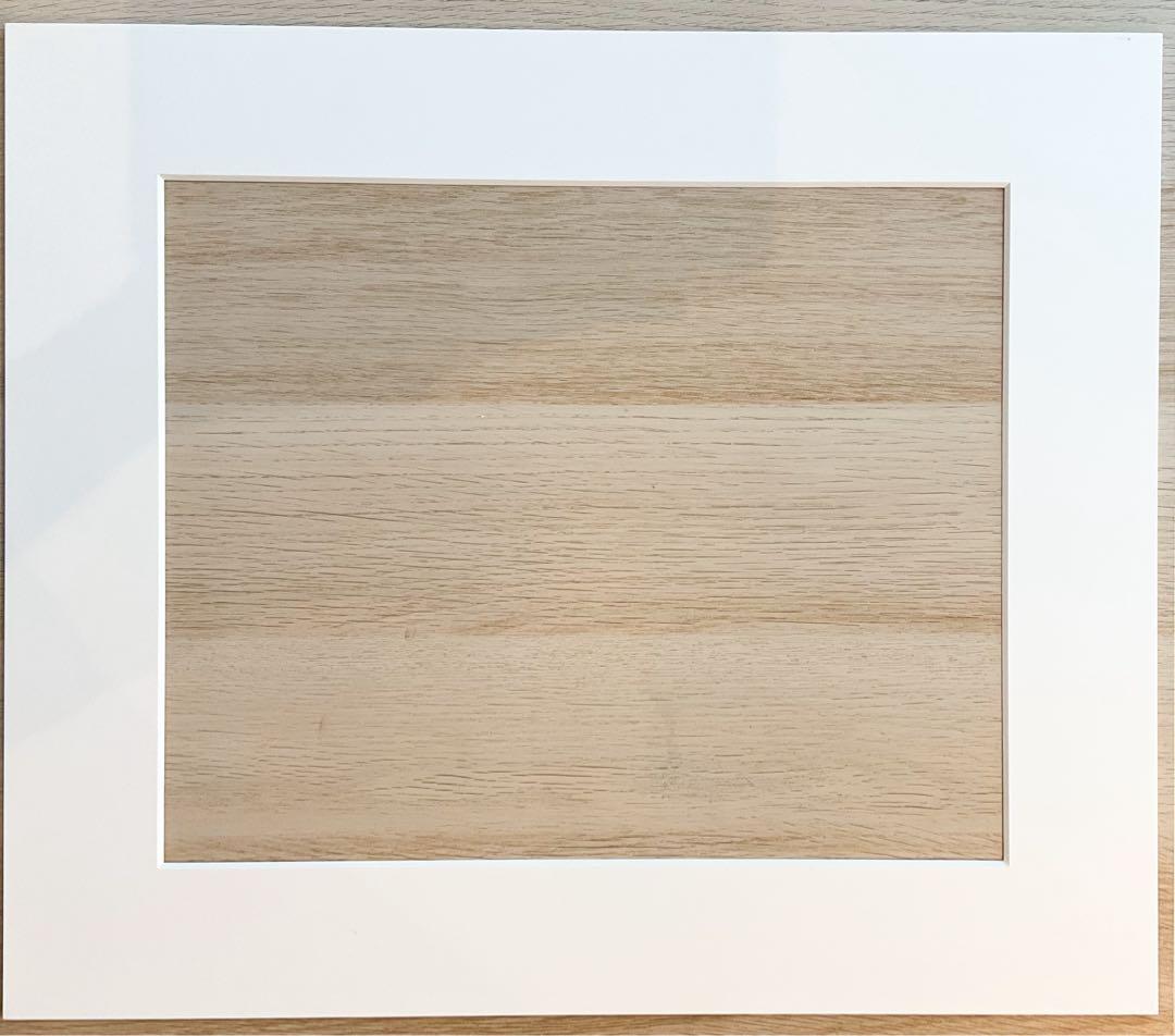 【写真用額縁】12%オフ美品16000円/4点 ハクバ 半切黒 ホワイトマット