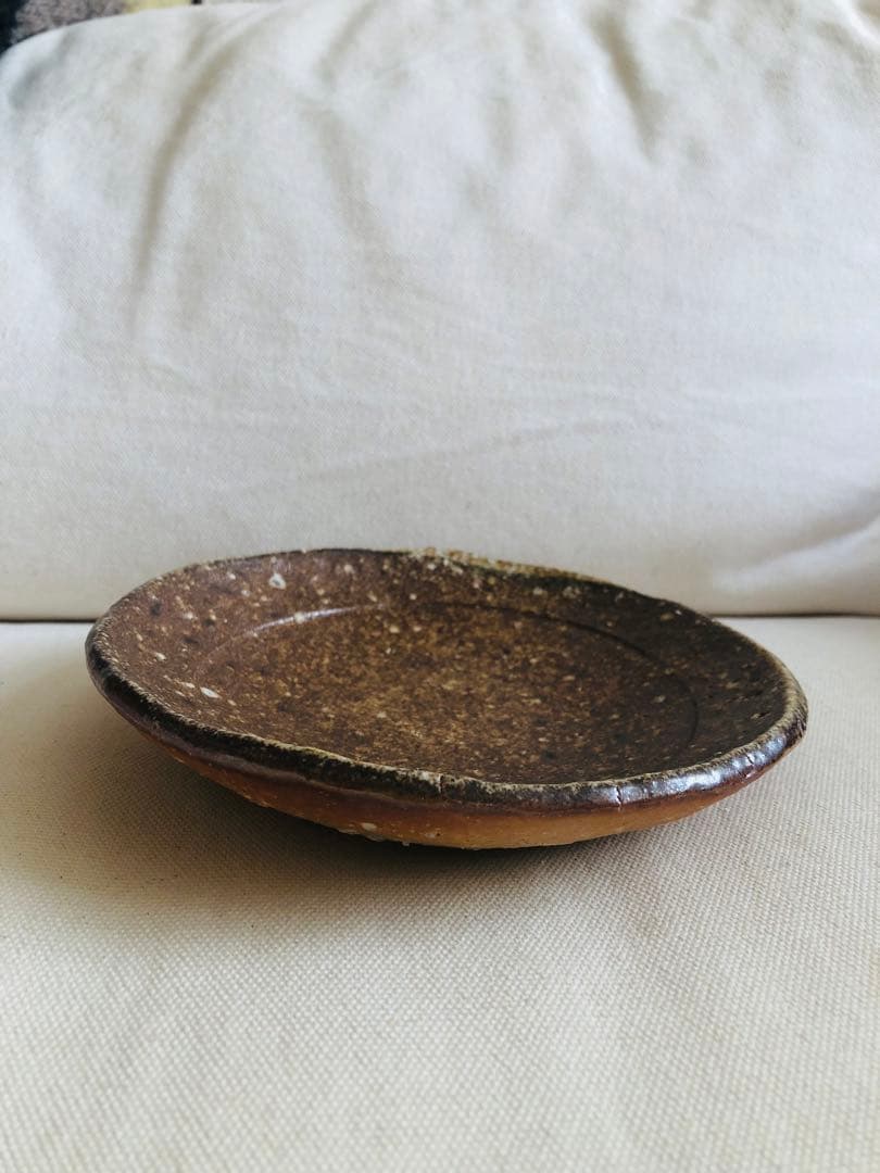 信楽焼　眉山窯　沖康史　作品　プレート