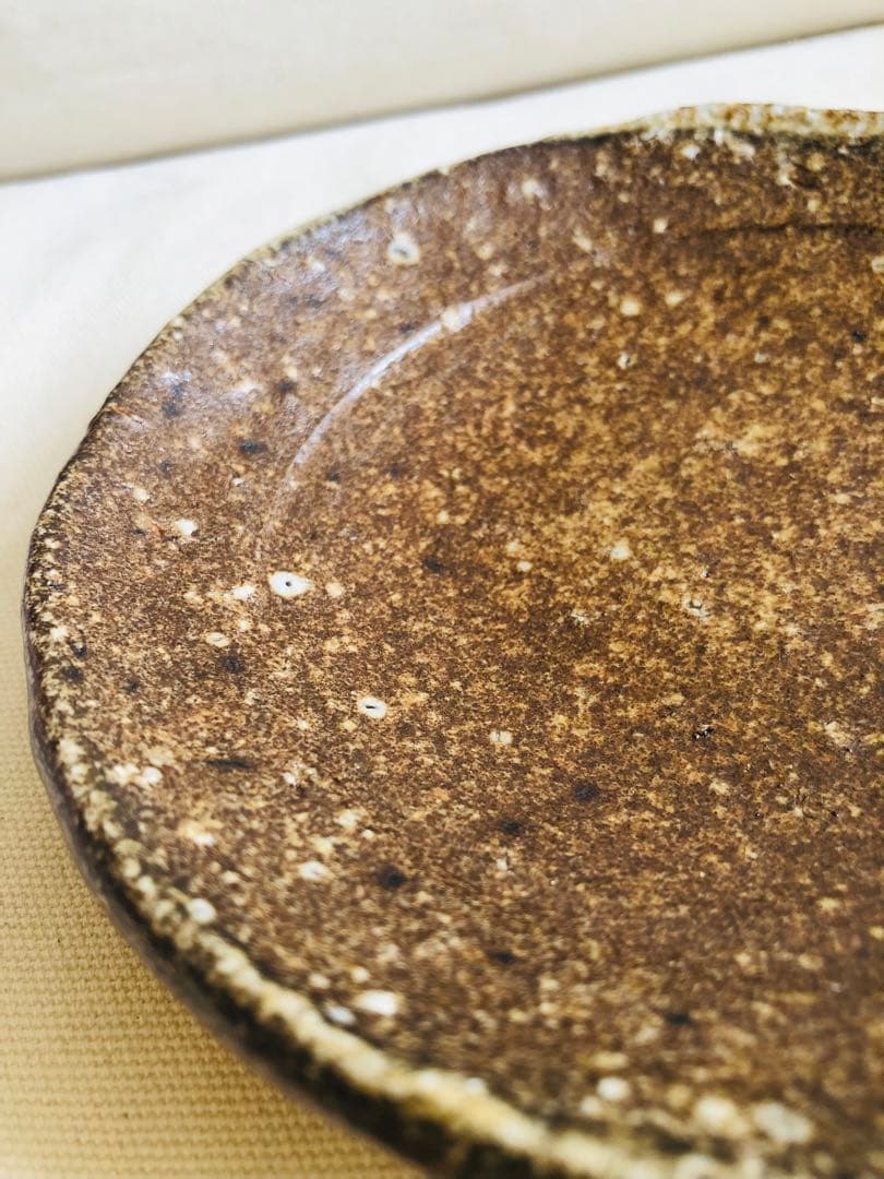 信楽焼　眉山窯　沖康史　作品　プレート