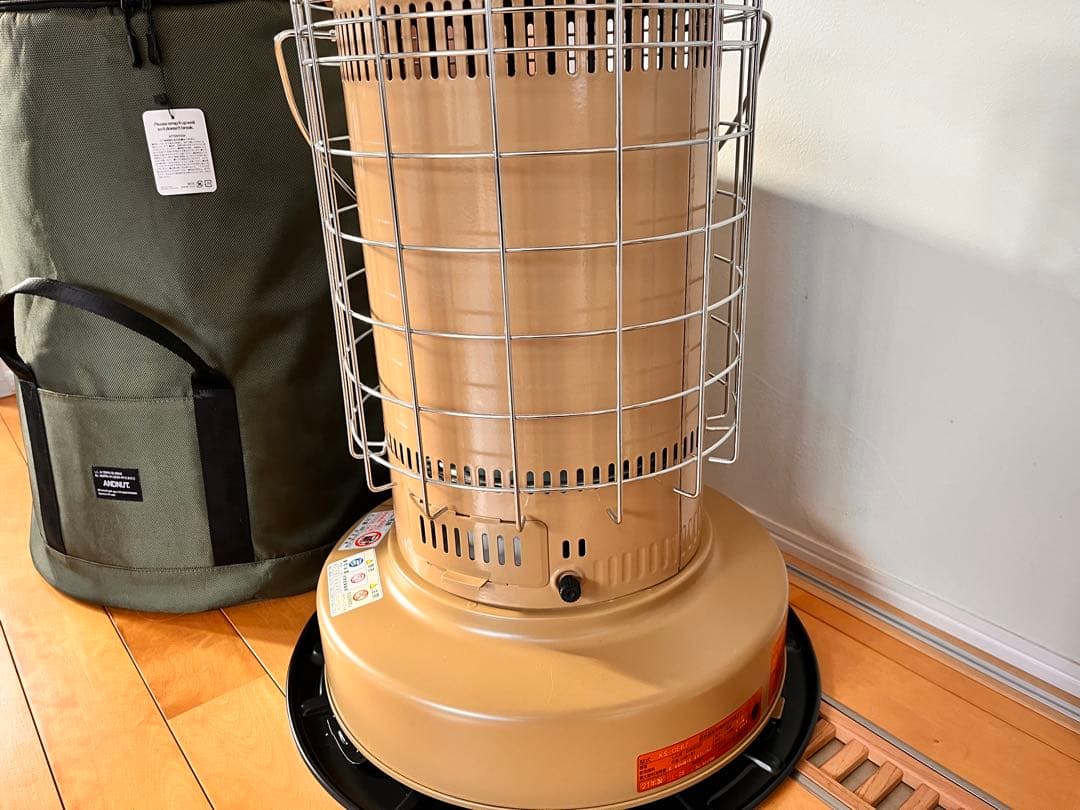 【美品】GEAR MISSION 石油ストーブ コヨーテブラウン 収納バッグ付き