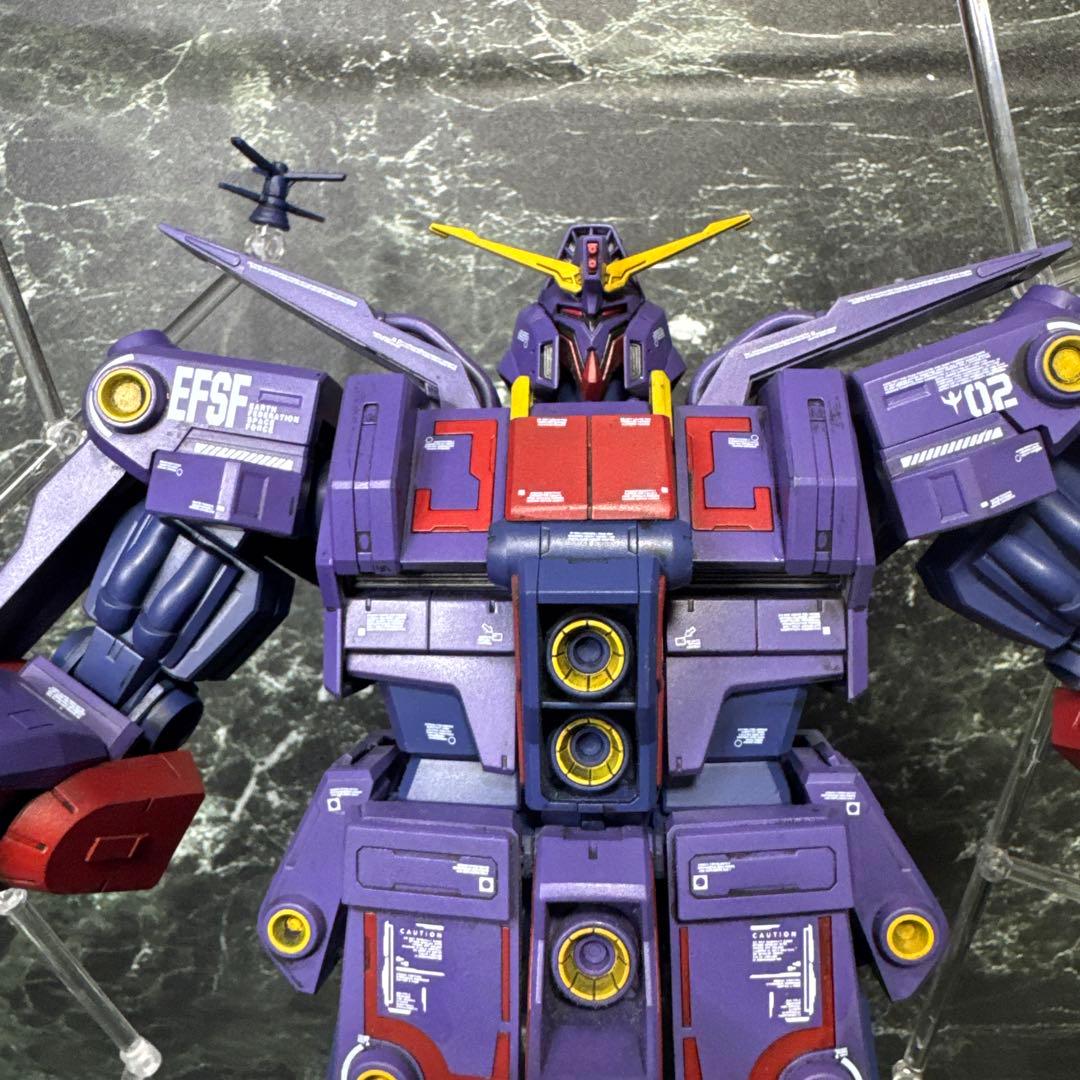 機動戦士Zガンダム　HG サイコガンダム　mk-2塗装完成品　ガンプラ