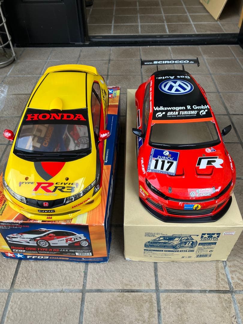 タミヤ　FF03シャーシ　メカ＆パーツ多数付き