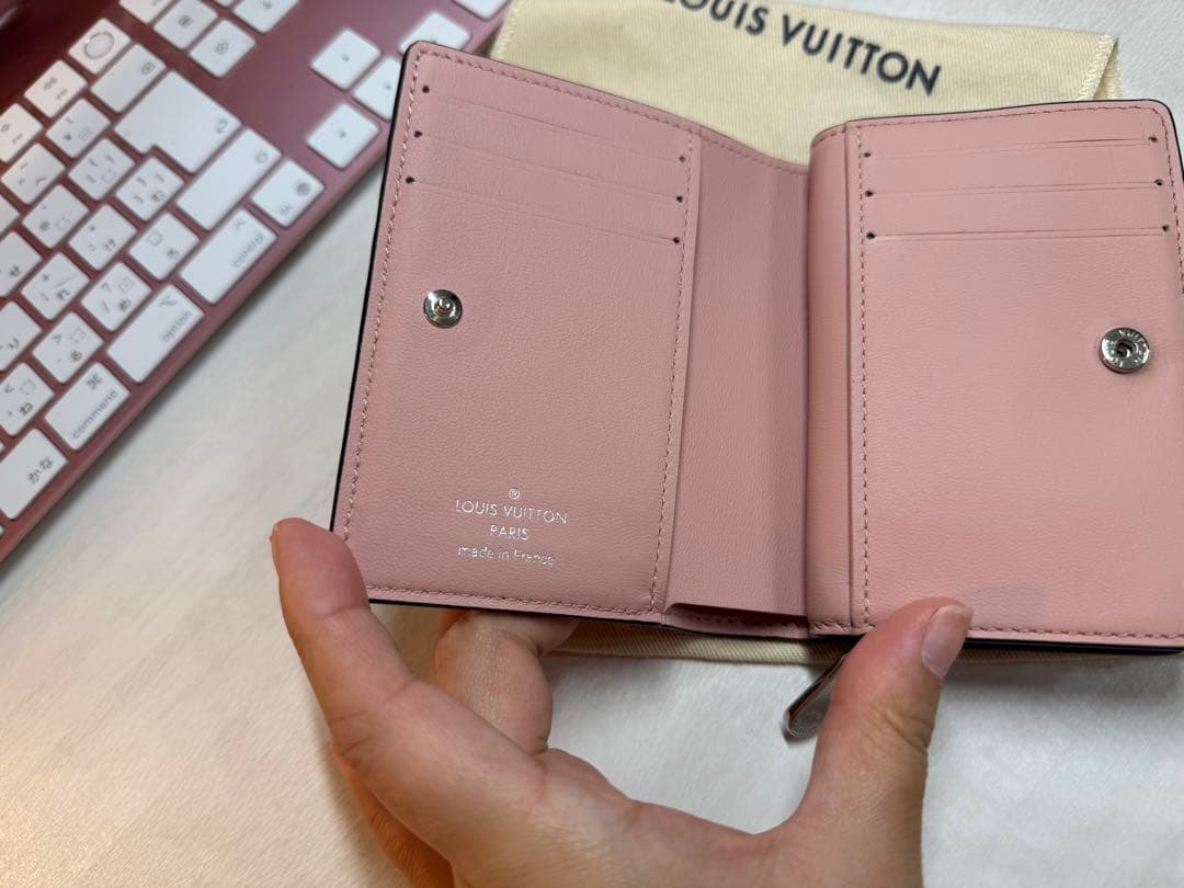 ルイヴィトン ポルトフォイユ クレア M81658 二つ折り財布 人気色 美品