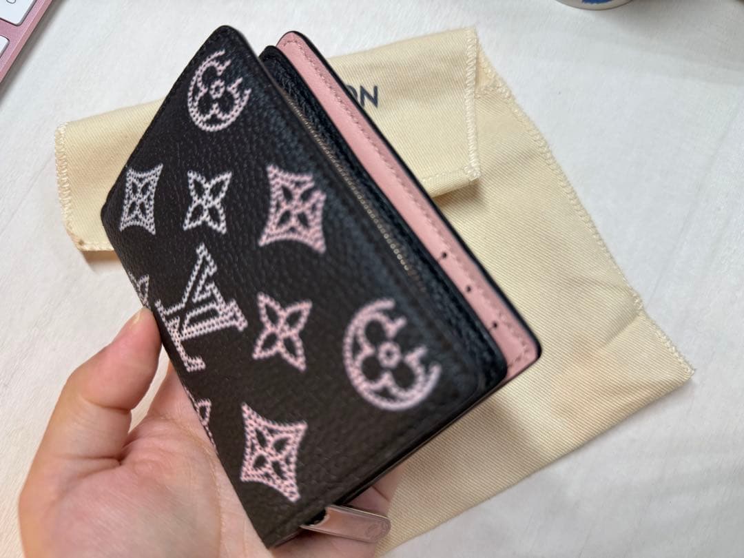 ルイヴィトン ポルトフォイユ クレア M81658 二つ折り財布 人気色 美品