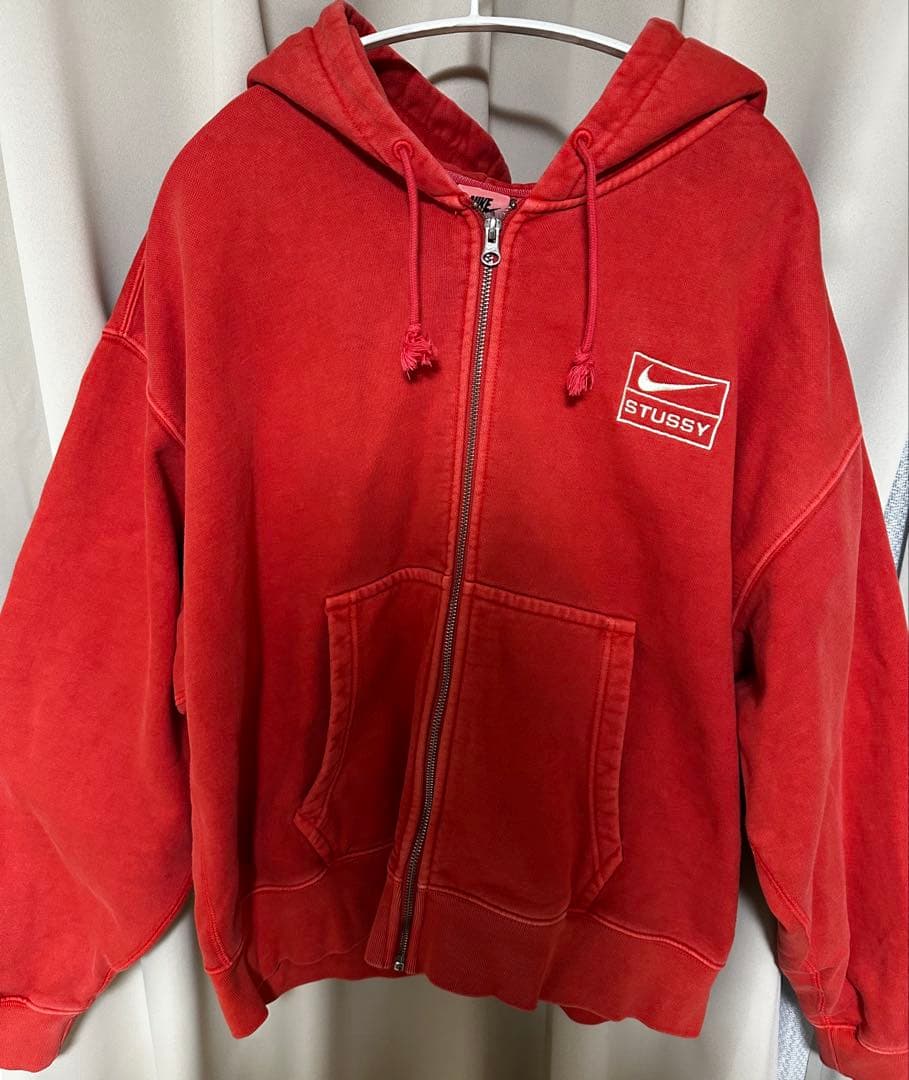 Nike x Stussy フルジップ フリース パーカー