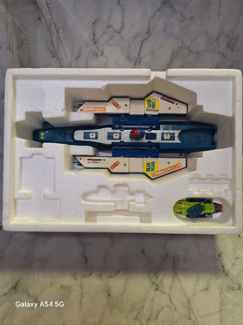 合体DX／宇宙空母 BLUENOAH ブルーノア／キャラクター玩具／昭和レトロ品
