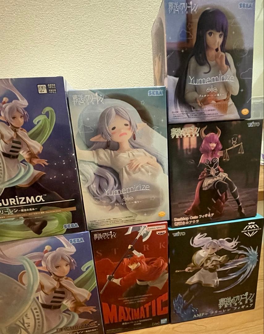 送葬のフリーレン　プライズ　フィギュア　8点　まとめ　シュタルク　アウラ　他