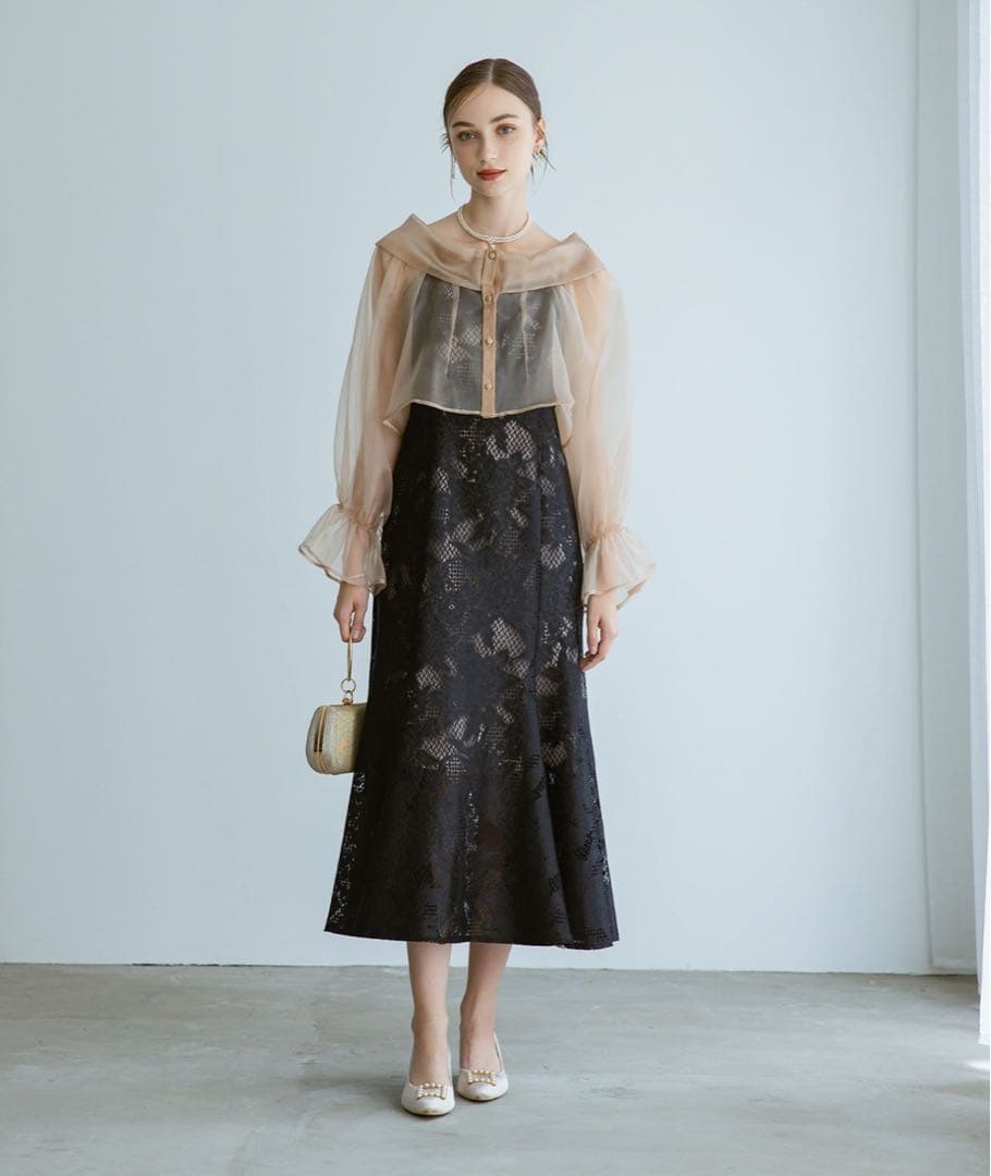 Dorry Doll マルチブラウスセットドレス　ブラック