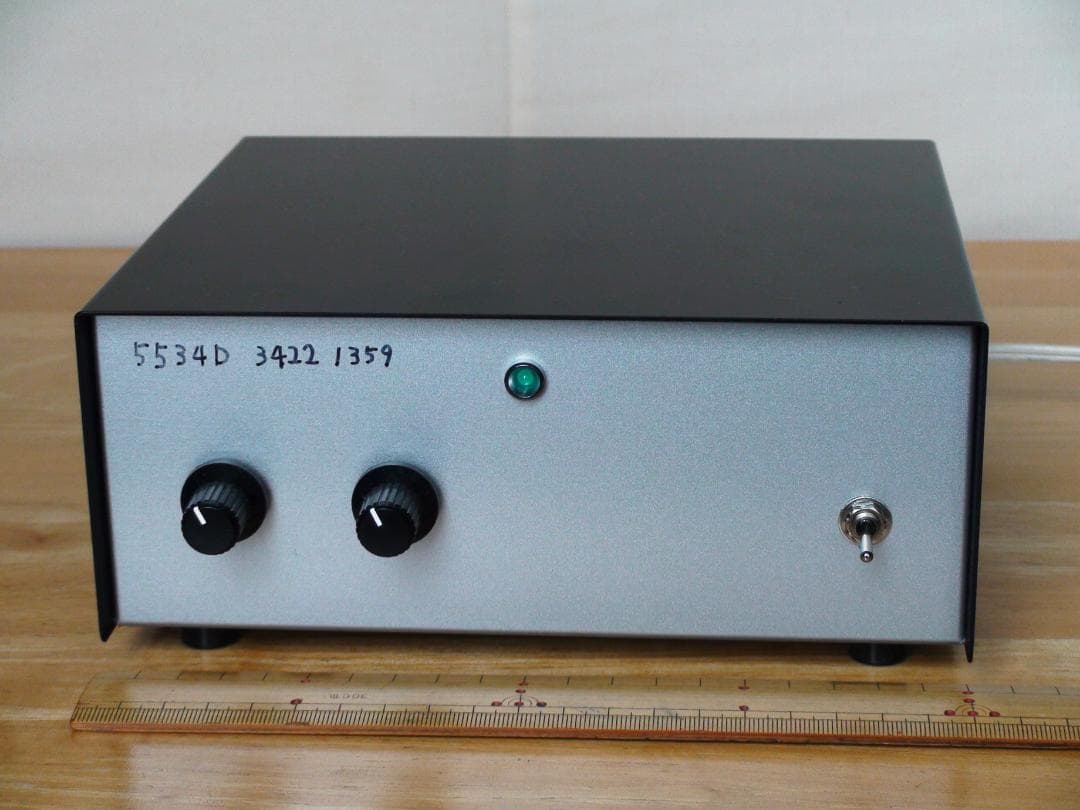 自作トランジスタアンプ