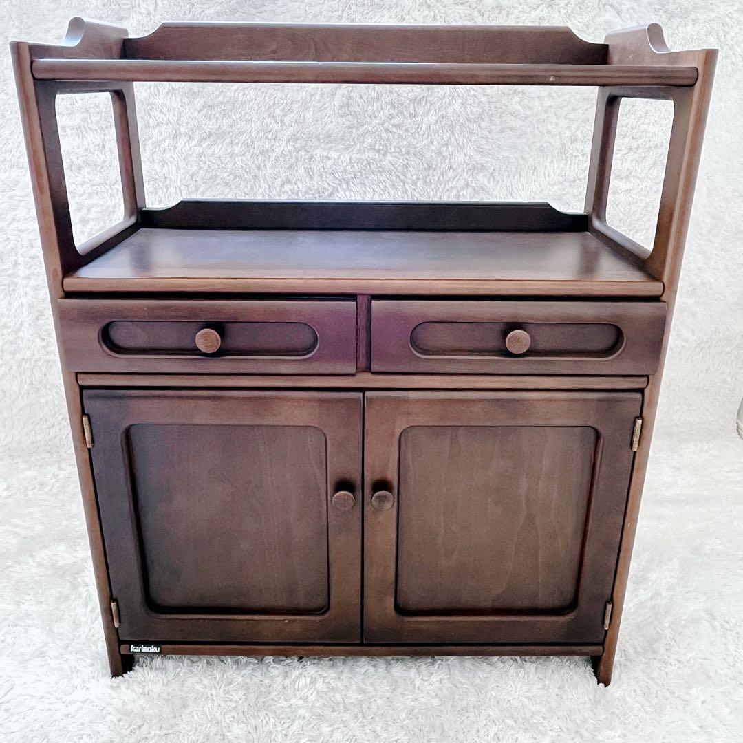 karimoku カリモク 天然木キッチンカウンター キャビネット サイドボード