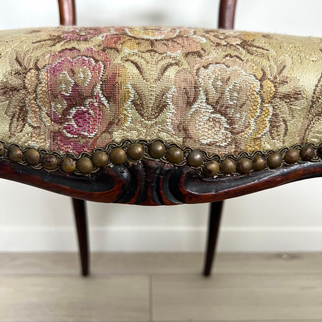 【おまとめ割有】アンティーク　サロンチェア　ヨーロッパ家具