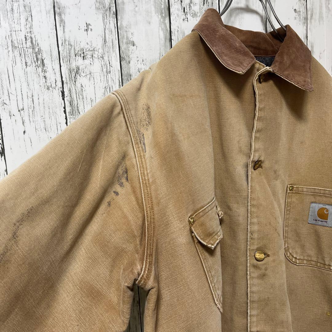 C2720 Carhartt チョアコート ワークジャケット フェード グランジ