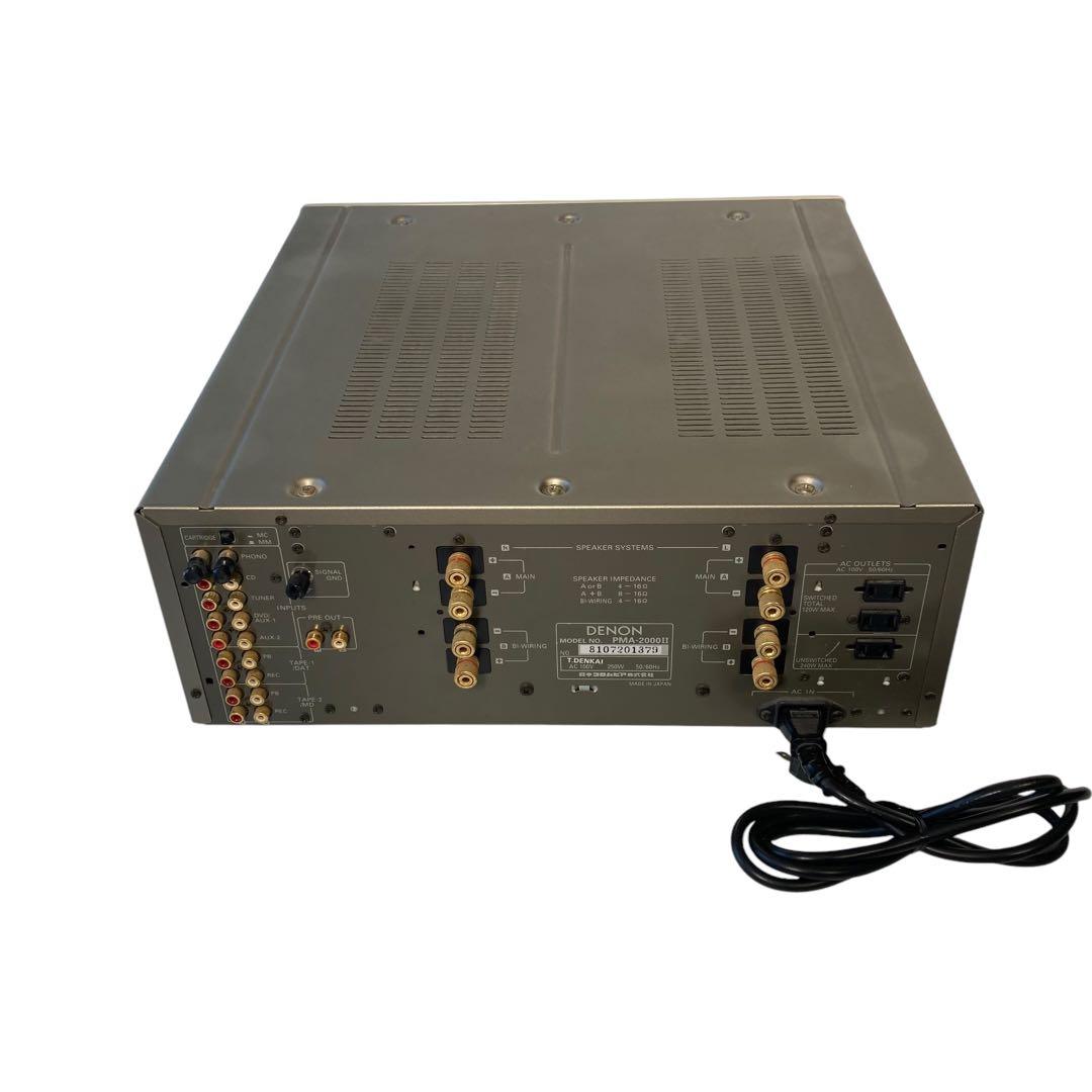 DENON デノン　アンプ　PMA 2000 Ⅱ 動作確認済み