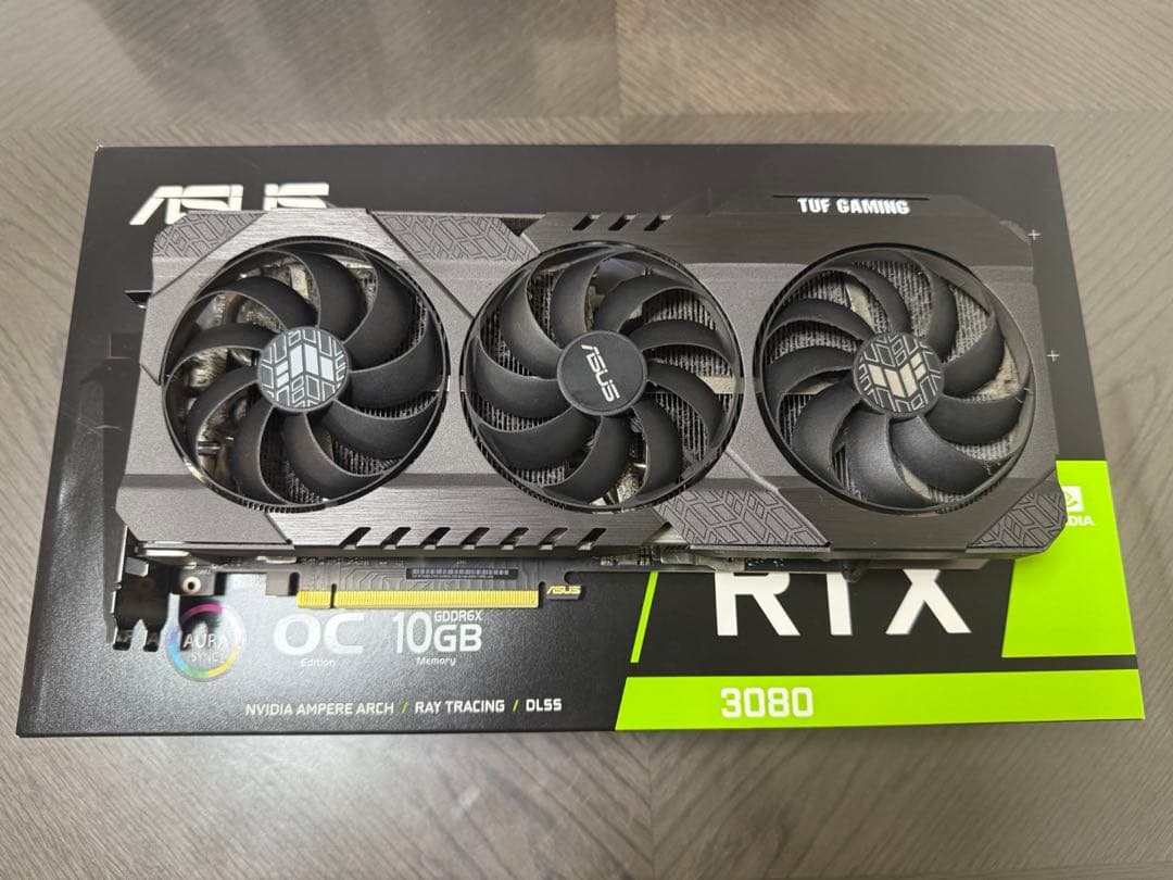 グラフィックボード・グラボ・ビデオカード ASUS TUF Gaming GeForce RTX3080 OC