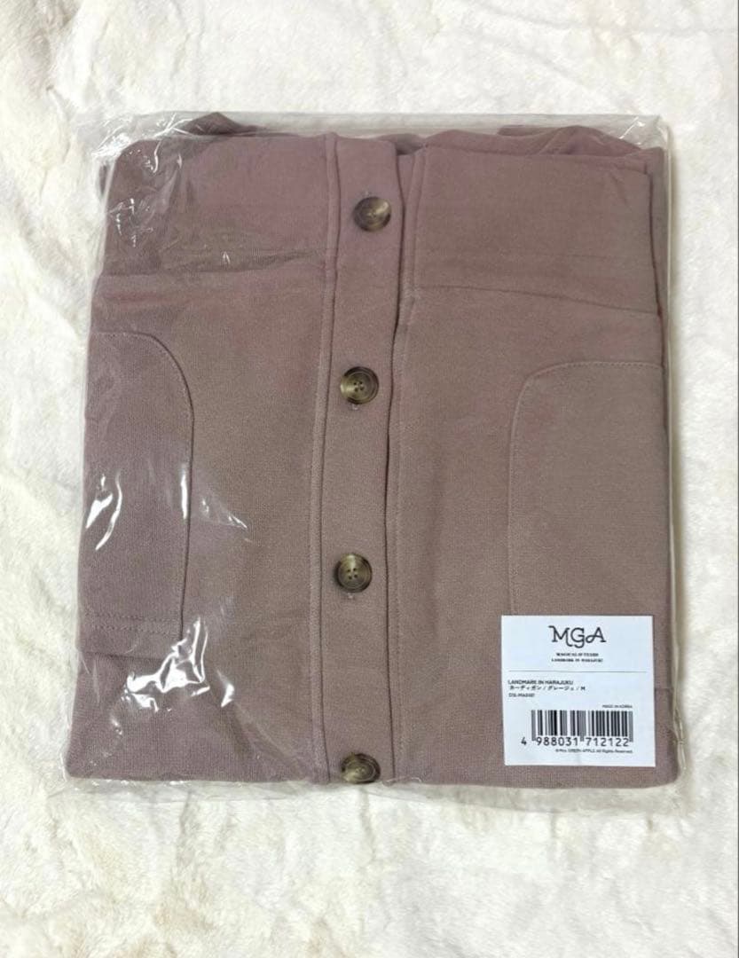 Mrs.GREEN APPLE カーディガン　グレージュ　Mサイズ