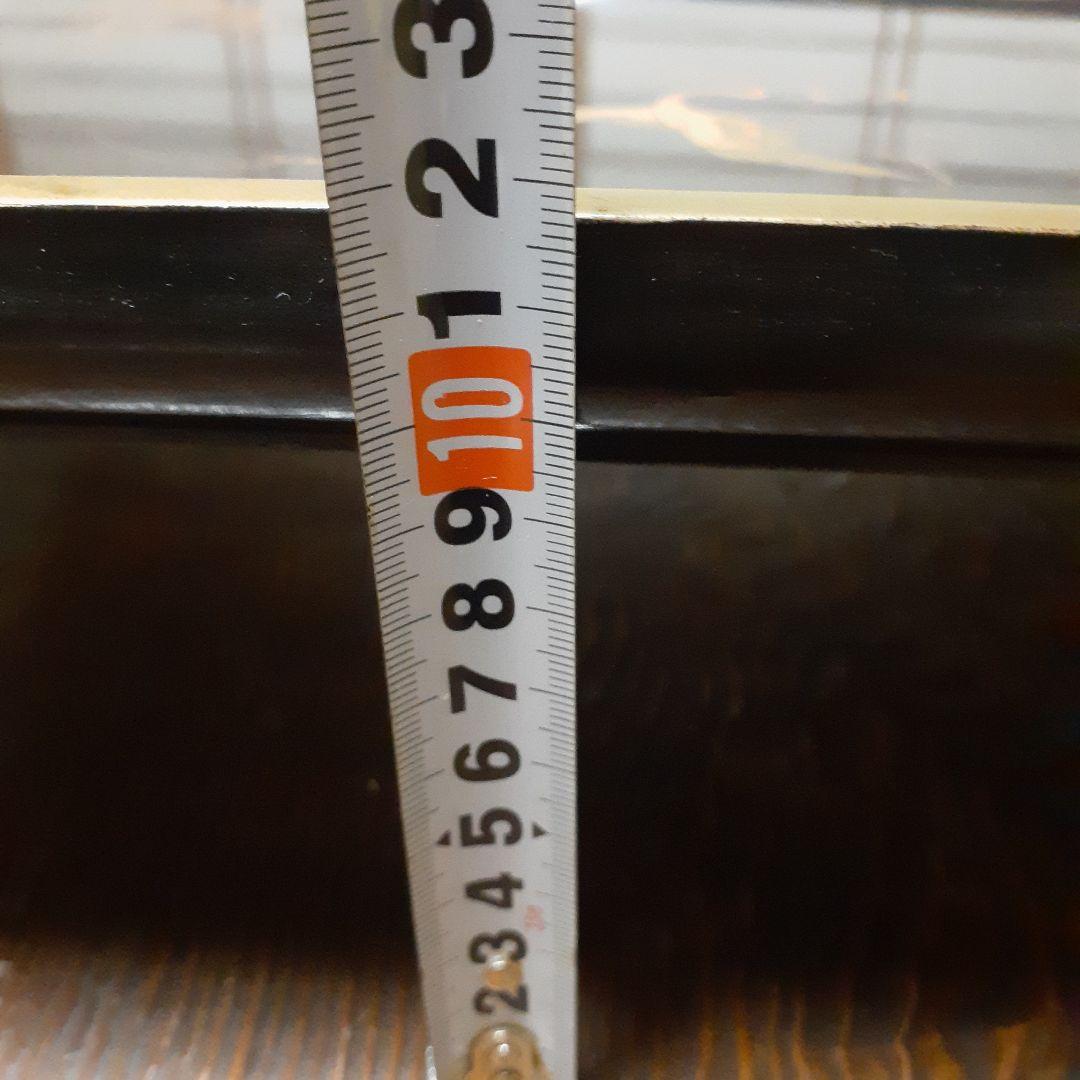 江戸時代黒漆お盆