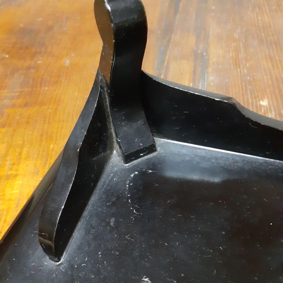 江戸時代黒漆お盆