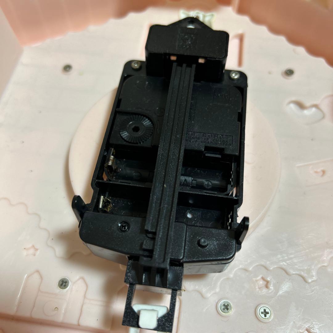 マイメロディ 家型掛け時計 ピンク　美品