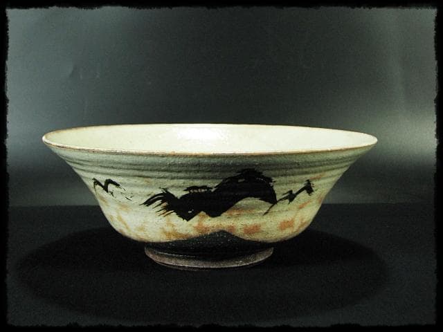 番浦 史郎 鉢２点 松山 草文 御本手 茶道具 懐石 預鉢 菓子器 f288