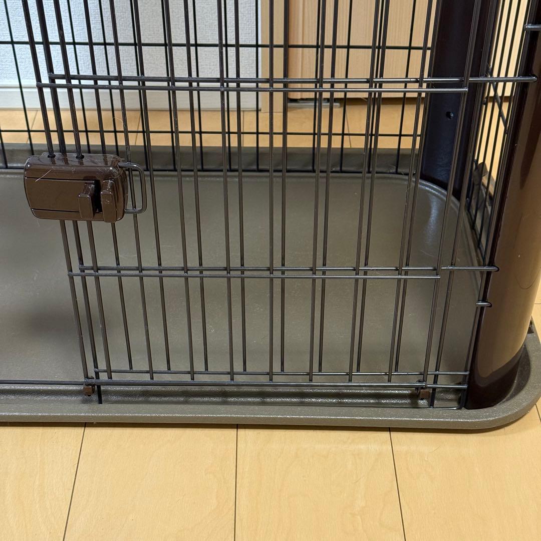 IRIS キャットケージ P-CSC-902 ブラウン　中古